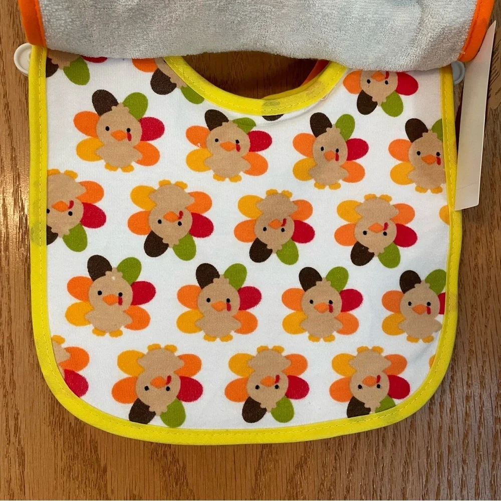 2-pack Baby Bibs, Thanksgiving, NWT